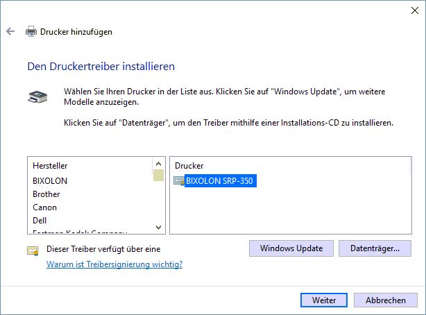 Drucker_TreiberAuswählen_Windows10